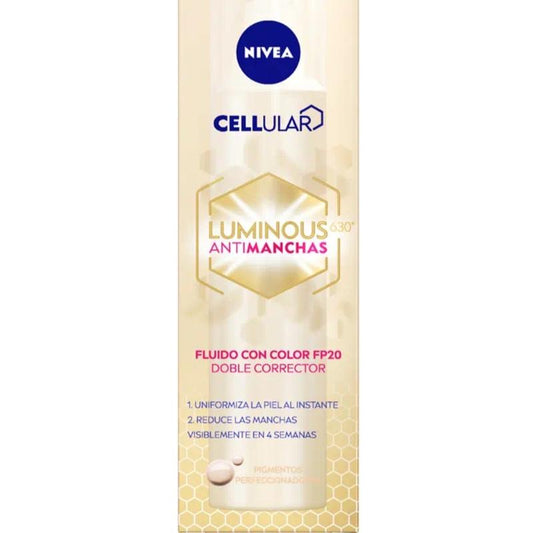 Nivea Luminous 630o Anti-Dark Spot Tinted Fluid Spf20 40 ml