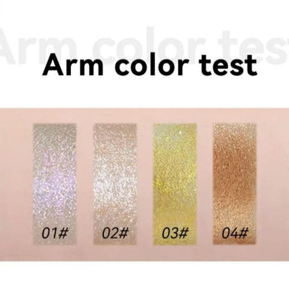 Body Glitter Stick, Shimmer Stick, Highlighter Stick, Body Glitter Makeup Stick, Natural Eye Shadow Highlighting Pen, High-gloss Sparkling Make up Stick