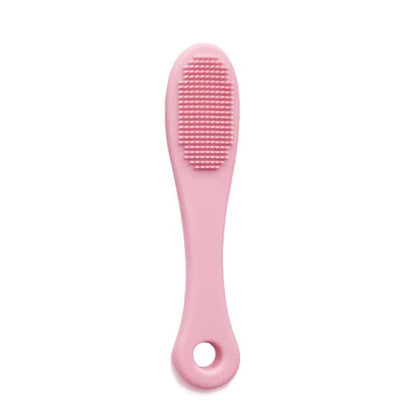 Random Color Silicone Finger Brush Facial Cleansing Brush, 1 Count Skin Cleaning Brush