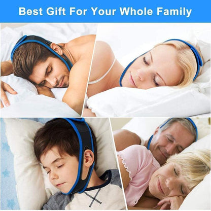 Adjustable Anti Snoring Strap Gift, 1 Count Comfort Snoring Stopping for Better Sleep