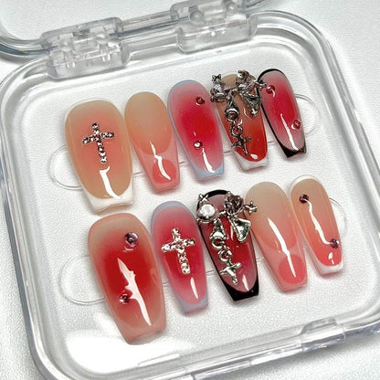 No.01-20 Handmade Premium Press-on Nails