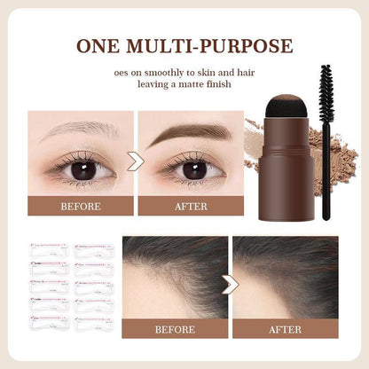 Waterproof Eyebrow Powder Stamp, 1 Count Long Lasting Smudge-proof Eyebrow Powder, Eye Brows Makeup Product