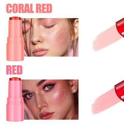 Fruit Flavor Blush Set, Long Lasting Blushes, Natural Look Blushes For Daily Makeup, Lightweight Soft Color Shadows, For All Skins