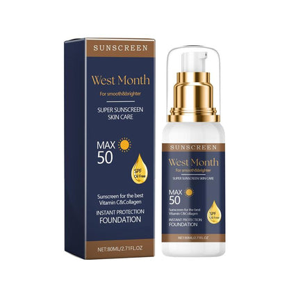 80g Sunscreen Moisturizing Face Cream, Hydrating Face Cream, Summer Sunscreen Face Lotion for Women & Men