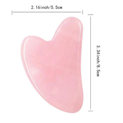 Heart Shaped Face Massage Tool, 1 Count?Face Gua Sha Board, Professional Facial Massage Tool for Women and Men