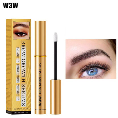 Eyebrow Serum, 1 Count Eyebrow Enhancer Liquid, Natural Curling Nourishing Eyebrow Serum, Eye Treatments for Women & Men