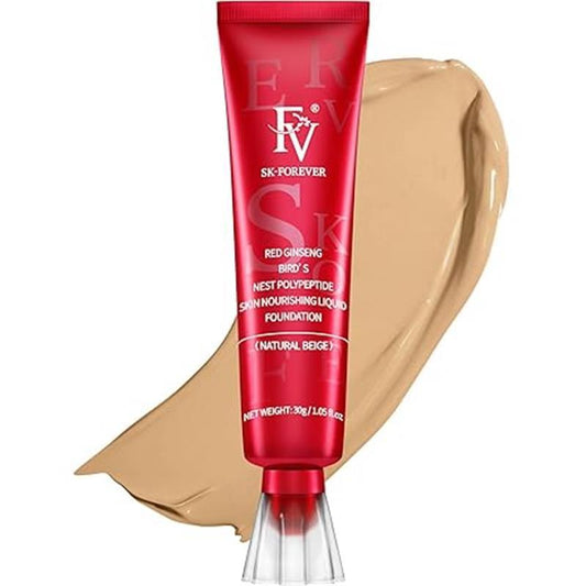 FV Matte Finish Liquid Foundation, Waterproof, Lightweight Foundation Makeup Ideal for Everyday Use on Oily to Normal Skin