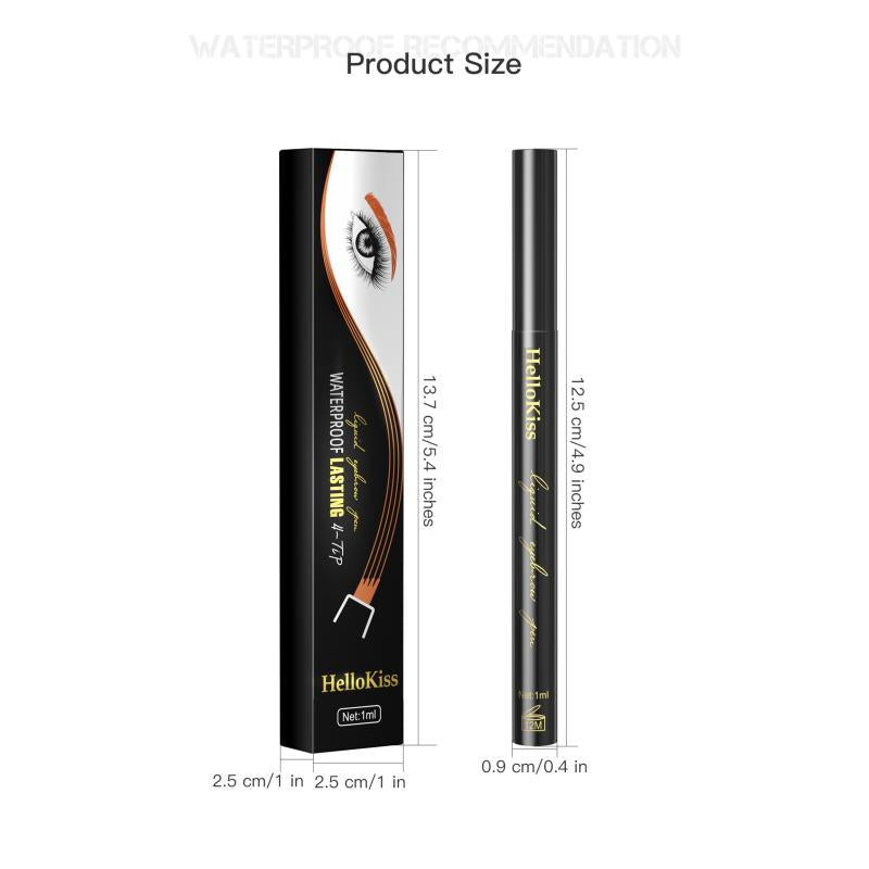 Liquid Eyebrow Pencil, 1 Count Long Lasting Brow Shading & Filling Pencil, Makeup Tool Easy to Apply