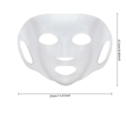 Reusable Silicone Facial Mask Cover with Ear Hook, Silicone Facial Mask, Professional Makeup Tool for Women, Beauty Supplies