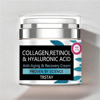 Summer Collagen Hydrating Cream for Face and Neck, Firming Day and Night Moisturizer to Comfort and Hydrate Skin