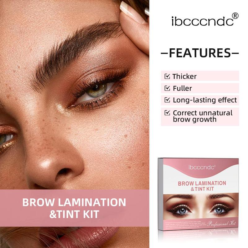 Brow Lamination & Tint Kit, 1 Count Eyebrow Perming Kit, Professional Makeup Tools for Women