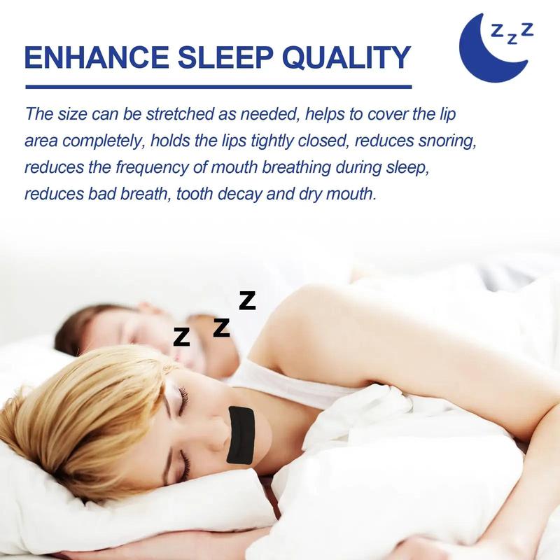 Sleeping Mouth Sticker (30pcs*2), Breathable Mouth Tape, Anti Snoring Mouth Sticker, Mouth Tape for Sleeping