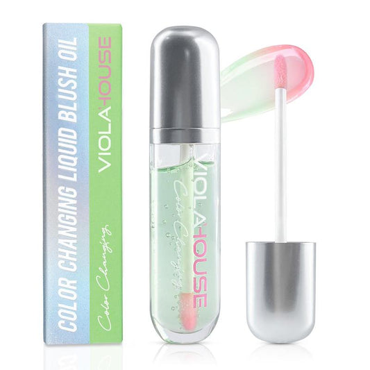 Color Changing Liquid Blusher Oil, Long Lasting Natural Look Blush, Lightweight Soft Color Blusher Stick  for Daily Makeup