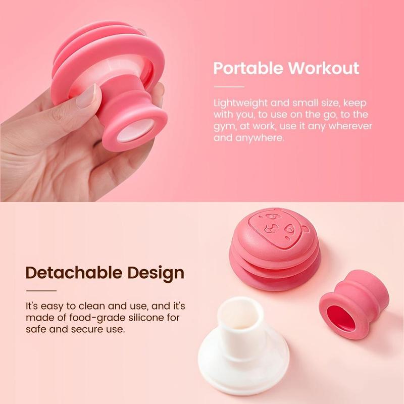 Portable Jaw Exerciser, 1 Piece V-shaped Double Jaw Exercise Tool, Facial Muscle Trainer For Women