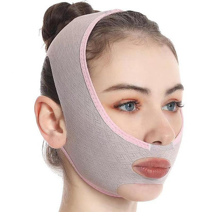 1 Piece Reusable Facial Lifting Bandage, Elastic V Face Firming Bandage, Professional Skincare Tools for Face Lifting & Anti-Wrinkle