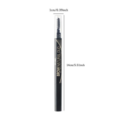 Double-ended Eyebrow Pencil, Waterproof Long Lasting Eyebrow Pencil, Brow Styling Tool For Women