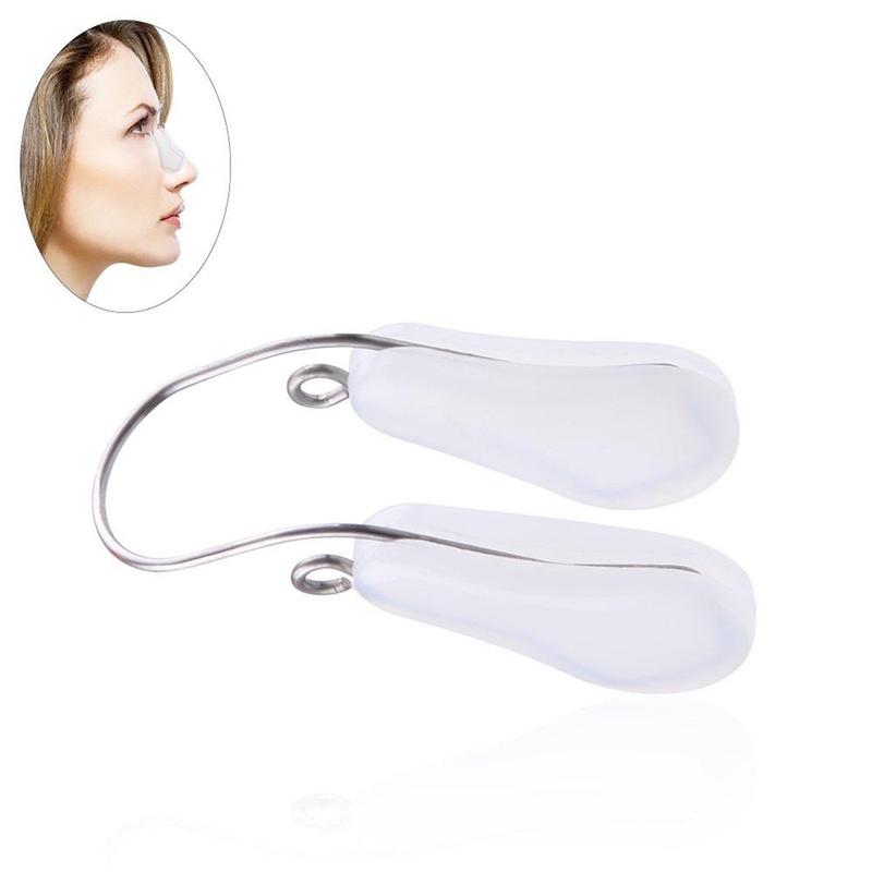 Pain-free Nose Bridge Straightener Corrector, 1 Count Soft Silicone Nose Slimmer Rhinoplasty Device, Nose up Lifting Clip Beauty Tool