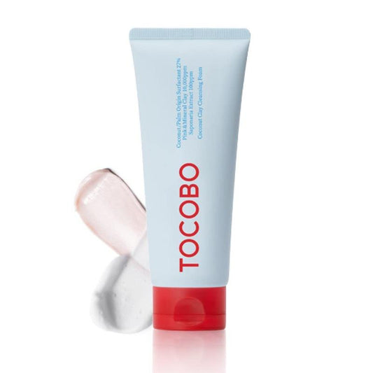 [TOCOBO] Coconut Clay Cleansing Foam 150ml, All In One Daily Cleasner, Mineral Cleanser, Cares For Sensitive Skin, Retain Moisture Cleanser, CLeanser for All Skin Type, Korean Skincare Clay Cleansing