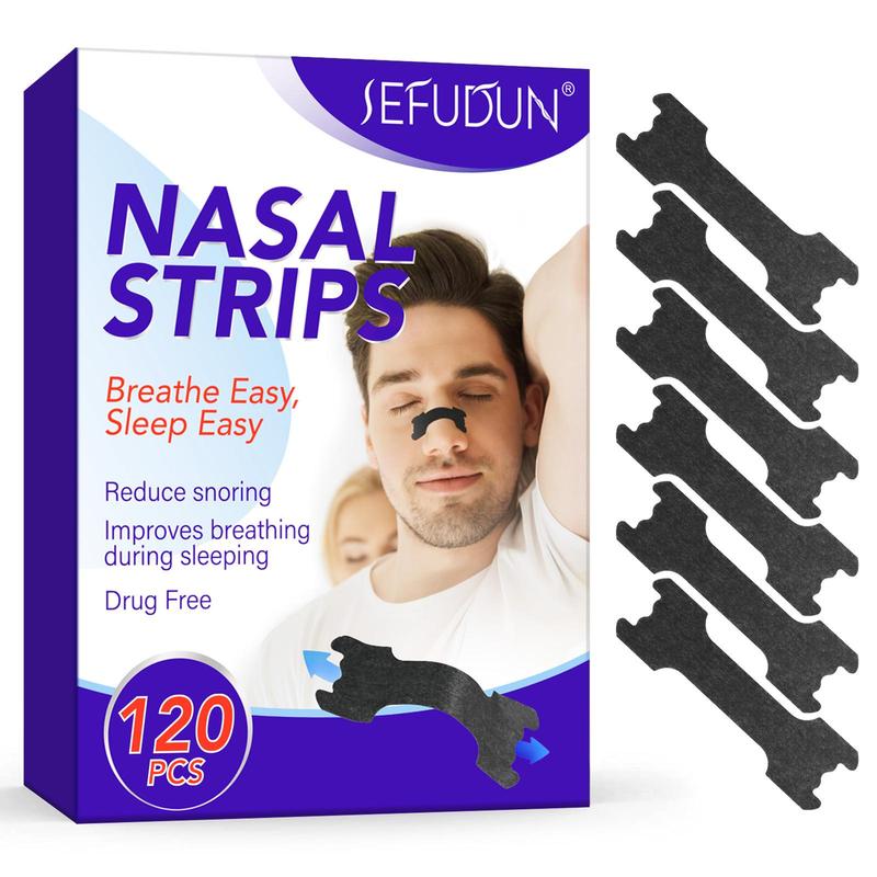 Nasal Strips, 120pcs/box Nose Strips for Breathing, Snoring Relief Nasal Strips, Breathing Aid Nasal Strips, Personal Skincare Product