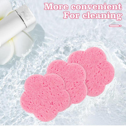 Flower Shaped Facial Sponge (20pcs/set), Facial Cleaning Sponge, Facial Skin Care Tool, Household Beauty & Facial Care Tool