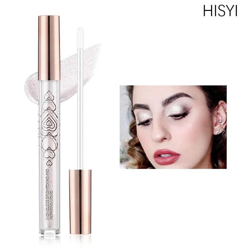 Long Lasting Liquid Highlighter Stick, Shimmering Highlighter For Face & Body, Facial Makeup Product For Women & Girls, Bronzing Drops Skincare Cosmetic