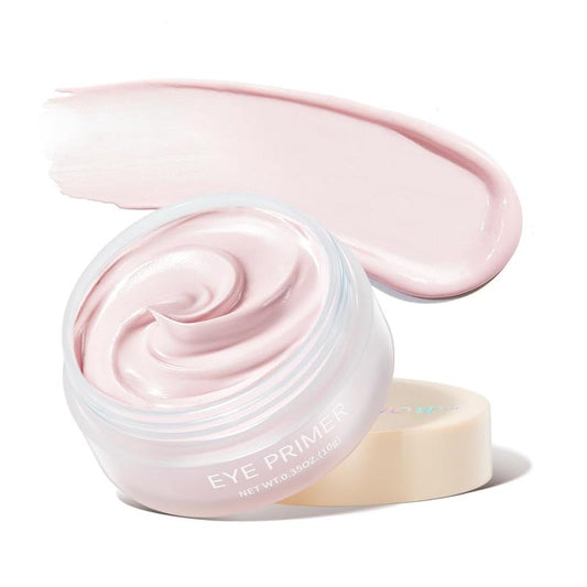 IMAKEUPNOW Eye Shadow Primer, an eye primer with an ice cream-like texture. It has strong powder-grabbing power, enhances color effects, and prevents eyelid staining. It is suitable for all skin types.