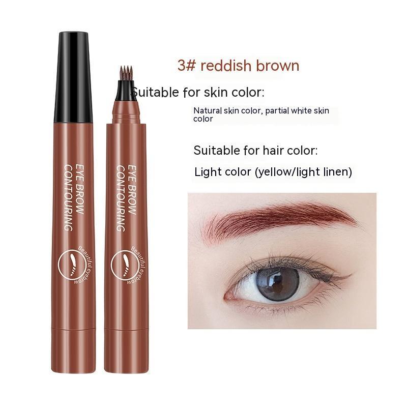 Waterproof Eyebrow Pencils, 5pcs/set Long Lasting Eyebrow Pencils, Brow Brush Makeup Tools