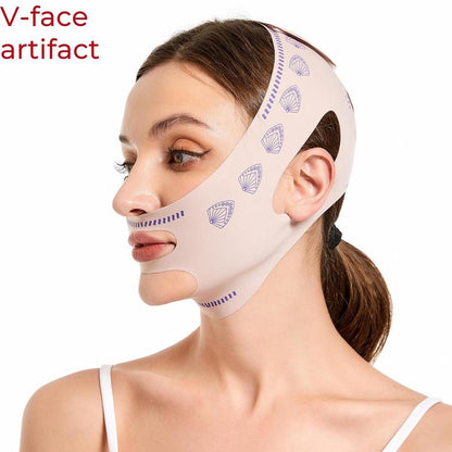 V-shaped Face Lifting Mask, Reusable Face Slimming Strap, Occlusal Muscle Facial Sleeping Mask for Women, Facial Skin Care Tool