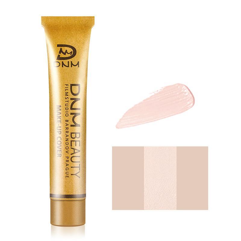 Full Coverage Liquid Concealer, Versatile for Contouring, Acne Marks Dark Spots Covering, Highlighting, Concealing, Shadow Drawing, Makeup Base Primer Cream