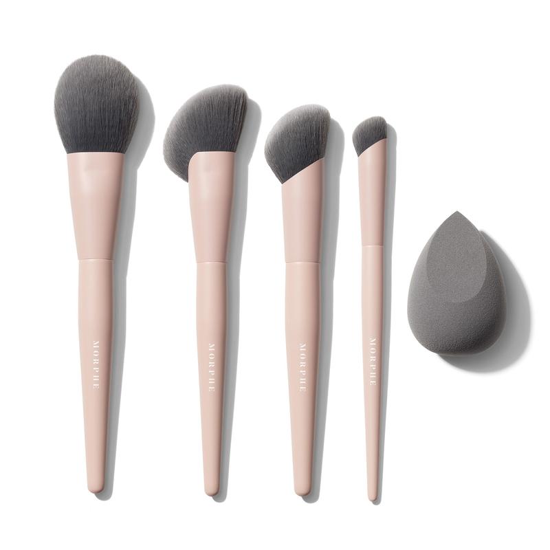 Face Shaping Essentials Bamboo & Charcoal Infused Face Brush Set