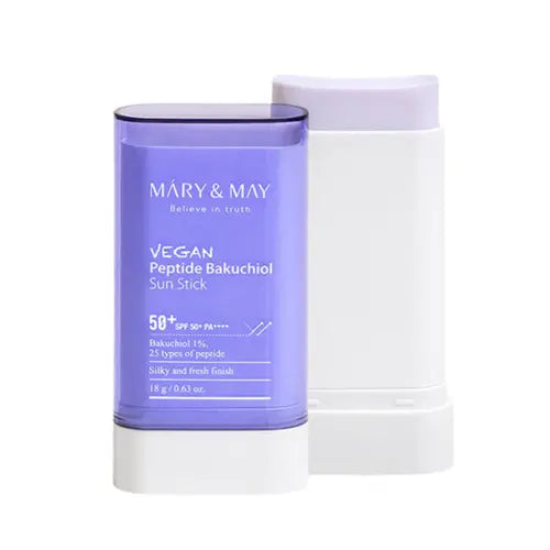 Mary&May Vegan Peptide Bakuchiol Sun Stick SPF50+ PA++++