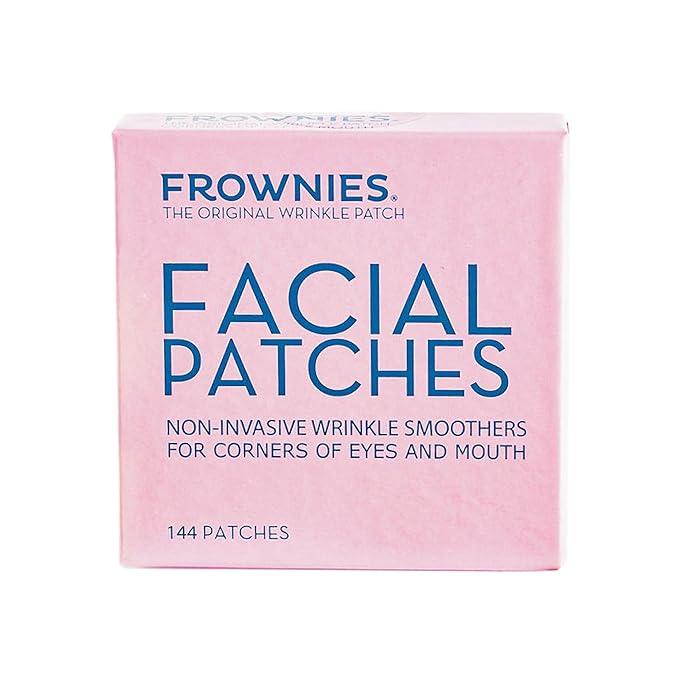 Frownies Facial Patches for Wrinkles on the Corner of Eyes & Mouth - Hypoallergenic Anti-Wrinkle Face Tape - Wrinkle Patch to Smooth & Soften Crow¡¯s Feet & Smile Lines - For Overnight Use, 144 Patches