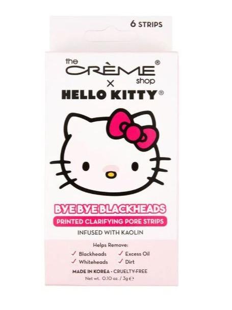 The Creme Shop HELLO KITTY BYE BYE BLACKHEADS NON PRINTED PORE STRIPS | 6PC