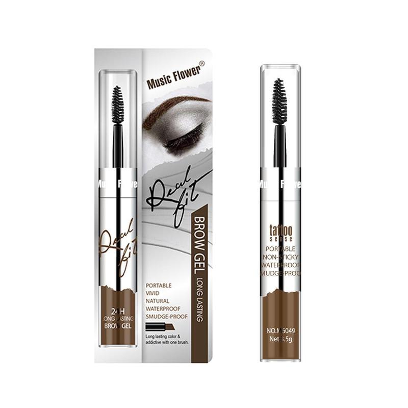 Waterproof Long Lasting Eyebrow Gel, 1 Count Eye Brow Styling Makeup Products For Women