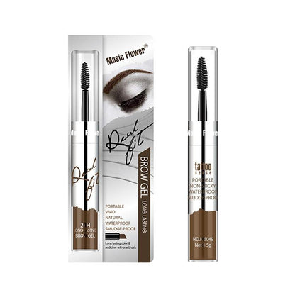 Waterproof Long Lasting Eyebrow Gel, 1 Count Eye Brow Styling Makeup Products For Women