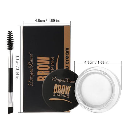 Eyebrow Setting Cream, Long Lasting Eyebrow Setting Cosmetic Gel, Eyebrow Makeup Tool for Women