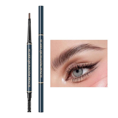 Double-ended Eyebrow Pencil, Waterproof Long Lasting Eyebrow Pencil, Brow Shading & Filling Pencil For Travel, Outing, Daily Use