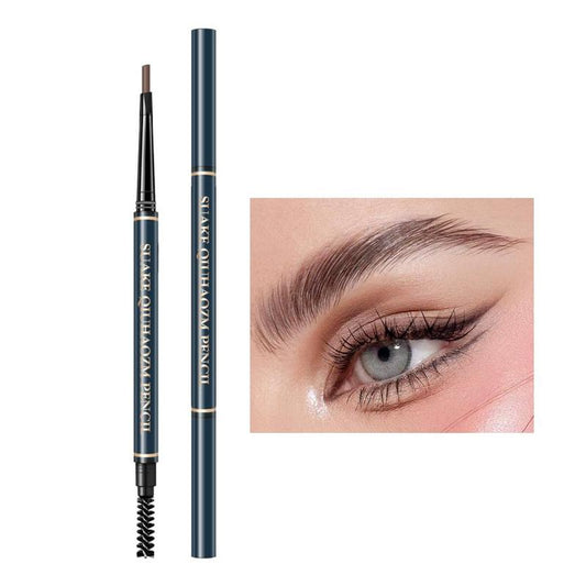 Double-ended Eyebrow Pencil, Waterproof Long Lasting Eyebrow Pencil, Brow Shading & Filling Pencil For Travel, Outing, Daily Use