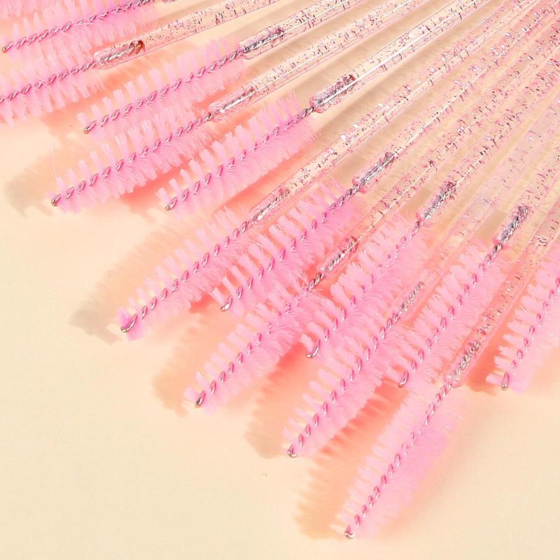 Travel Disposable Eyelash Brushes, 20pcs Portable Eyelash Spoolie Brushes, Makeup Tools for Women Girls Outdoor Travel, Mascara Sticks Lash Brushes