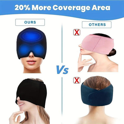 Gel Ice Head Wrap, 1 Count?Cold Compress Headband, Hot Compress Headband, Flexible Cold Compress Headband, Ice Compress Headband, Skincare Tools for Women & Men