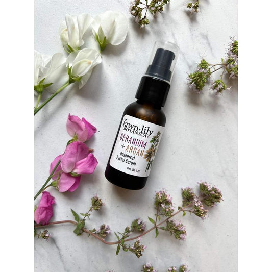 GERANIUM + ARGAN BOTANICAL FACIAL SERUM