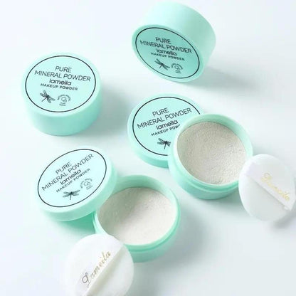 Long-Lasting Natural Makeup Setting Powder with Oil Control - Mineral Loose Concealer