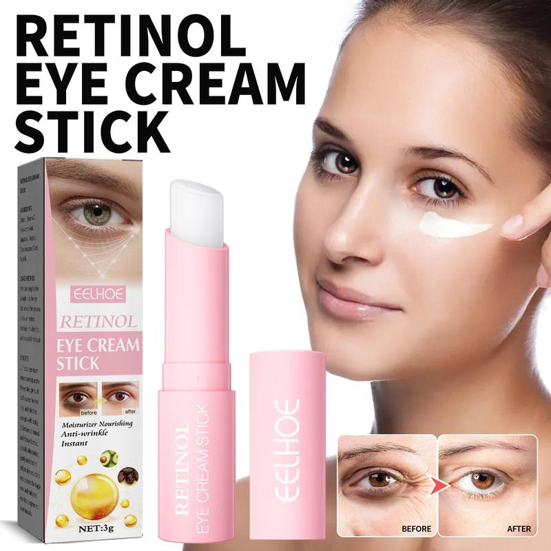 Retinol Eye Cream Stick (1 Piece), Moisturizing Eye Cream, Eye Care Product for Women