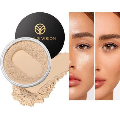 Cosmetic Supplies, Long-wearing Loose Powder, Oil Control Matte Powder, Smooths Skin & Completes Makeup, Suitable for All Skin Types, Gift for Gf