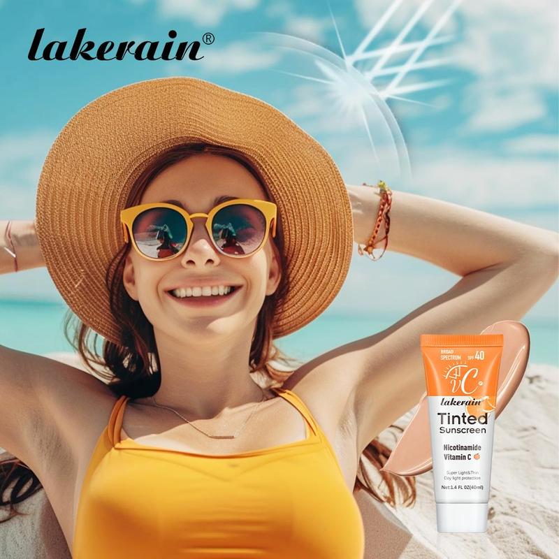 40ml Tinted Sunscreen, Moisturizing Sunscreen, Long Lasting Sunscreen, Sunscreen Lotion, Face Sunscreen, Facial Skin Care Product