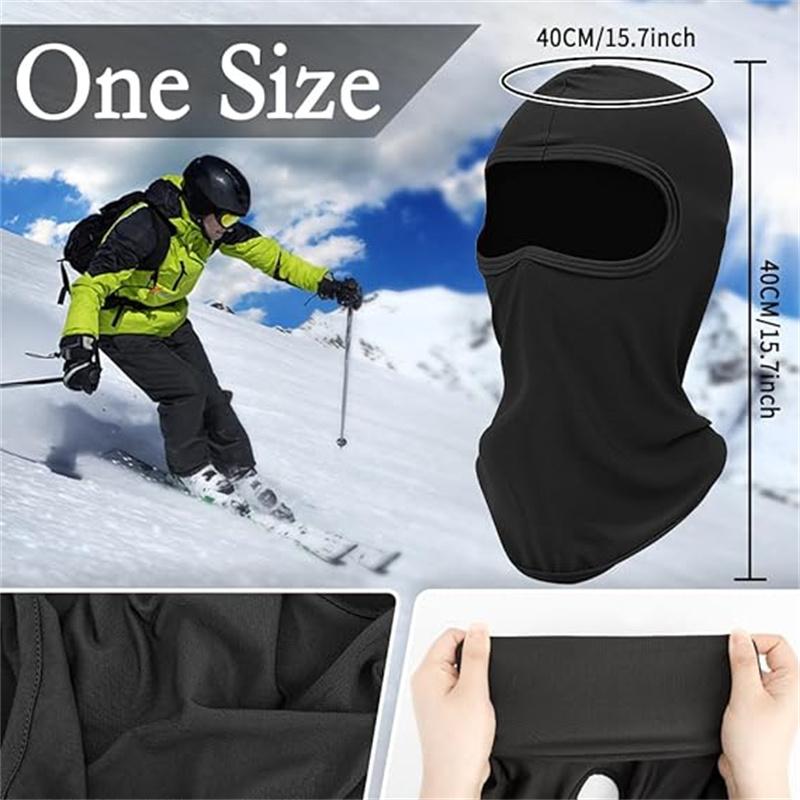 Ski Mask, Balaclava for Men Women, Shiesty Ski Mask, Windproof UV Protection Outdoor Mask 2 Pack, Motorcycle Ski Mask