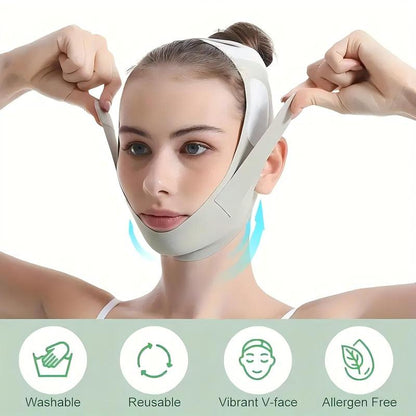 Face Muscle Training Tool, 2 Counts/set Face Muscle Trainer & Breathable Sleeping Face Mask, Facial Skin Lifting Accessories for Women & Men