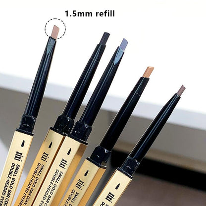 Makeup waterproof eyebrow pencil, long-lasting eye eyebrow pencil, eyebrow styling brush, eye makeup tools