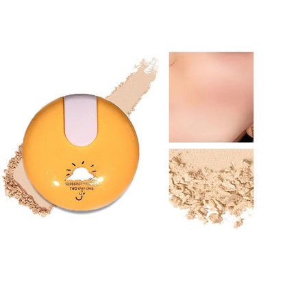 Long-lasting Oil Control Pressed Powder, Matte Makeup Setting Powder, Mattifying Makeup Powder To Smooths Skin and Covers Pores