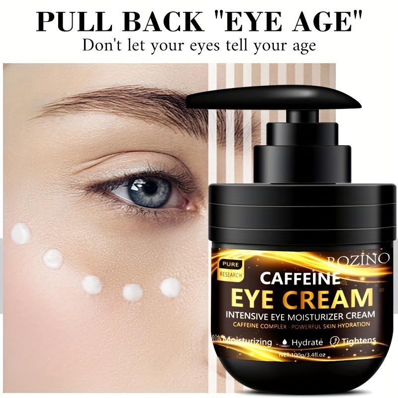 Caffeine Deep Eye Moisturizing Cream, 1 Piece Firming Eye Cream For Eye Bags, Dark Circles, Eye Care Product For Women & Men